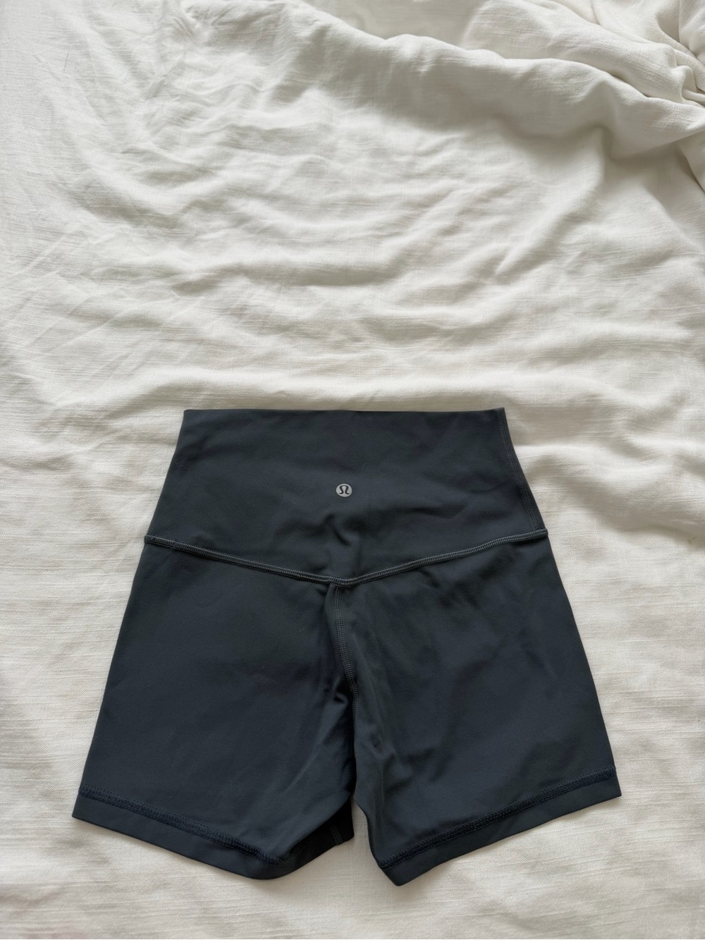 lululemon athletica Black High-Rise Bike Shorts